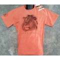 Africa`s Original Dirt Shirt - Design 14b Lion