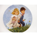 RECO BRADFORD 1986 JACK AND JILL Plate Mother Goose John McClelland