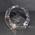SWAROVSKI CRYSTAL LARGE 60mm 2004 ANNUAL EDITION ANNA DISC PAPERWEIGHT