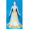 Royal Doulton Lady from the  Gemstone  Collection ` Opal October #