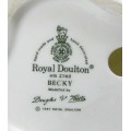 Royal Doulton Figurine - 'Becky' - HN2740