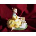 Royal Doulton HN 2308 "Picnic" Yellow Dress Porcelain Figurine