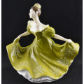Royal Doulton Lynne Chartreuse Dress HN2329