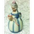 Vintage, Rare, Cortendorf, Germany, Figural Lady Teapot ,T-Pot ,Tea Pot #