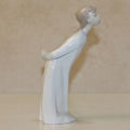 Lladro Figurine, 4869 Boy Kissing