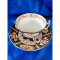 RARE!! GEORGIAN IMARI PATTERN CUP and SAUCER CIRCA 1820, NEAR MINT CONDITION!!! 198 YEARS OLD!!  #