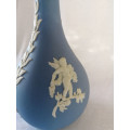 Wedgwood Jasper Blue Bud Vase  #