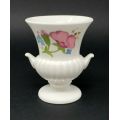 Wedgwood Meadow Sweet Small Urn Vase, Floral Design  #