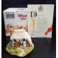Miniature House - Lilliput Lane STRAWBERRY COTTAGE ENGLISH COLLECTION SOUTH EAST #