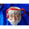 Royal Doulton England Christmas Santa Claus Large D6704 Toby Jug 1983  #