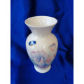 Large Aynsley Bone China Vase Little Sweetheart  #