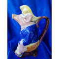 Agueda Hand Painted Pig Drink Pitcher Made in Portugal