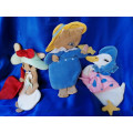The World of Beatrix Potter Large Fabric Wall Hangings *
