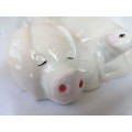 Beswick Model of a Pig and her two Piglets `Hide and Seek`