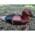 Feathers of Knysna hand made limited edition  Wooden Figurine of a Greenwinged Teal, 60 / 2000*