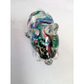 Avondale Glass Pig Paperweight / Ornament