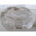 Engraved Pig Paperweight #