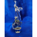 Ngwenya Recycled Glass Swaziland Handmade Giraffe Figurine - Paperweight *