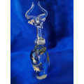 Ngwenya Recycled Glass Swaziland Handmade Giraffe Figurine - Paperweight *