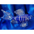Studio Glass Blue Fish *