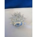 Stunning Crystal Glass Hedgehog