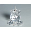 Swarovski Silver Crystal Set of Six Candle Holders, 7600 131 000  *