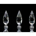 SWAROVSKI Figurines Silver Crystal City Set Poplar Trees 158979  *