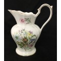 Aynsley WILD TUDOR Floral Pattern Pitcher Made in England RARE #