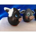 Three cute Pig Salt and Pepper and other shakers