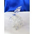 Stunning Hand Made Glass Rabbit