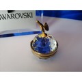 GENUINE Swarovski Crystal Stunning Clear Small Apple Photo Holder Paperweight *