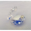 Stunning Crystal Glass Medium Oyster Shell with Pearl