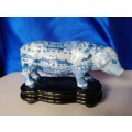 Halcyon Days figurine of a Pig from the Chinese Zodiac , limited edition of only 250 worldwide