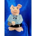 Nat West Pig Piggy Bank Money box - Mother Lady Hillary - Wade