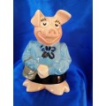 Nat West Pig Piggy Bank Money box - Mother Lady Hillary - Wade