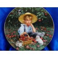 RECO BRADFORD Under the Apple Tree Plate The Barefoot Children's Collection