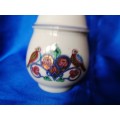 Elizabeth Arden Porcelain BYZANTIUM Lidded Vanity Jar Container LOVE BIRDS MOTIF #