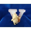 Disney Classic Winnie the Pooh Piglet Alphabet Letter V Wall Nursery Decor Pooh