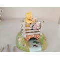 RARE POOH STICKS TABLEAU COLLECTABLES LIMITED EDITION WP 84 DISNEY ROYAL DOULTON