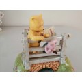 RARE POOH STICKS TABLEAU COLLECTABLES LIMITED EDITION WP 84 DISNEY ROYAL DOULTON