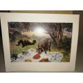 The Pigs Picnic William Weeks Print #