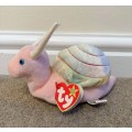 Ty Beanie Babies Swirly the Snail 1999 with original tags RARE