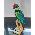 Swarovski Birds of Paradise Macaw Parrot Figurine Crystal Retired #
