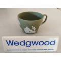 Vintage Wedgwood Jasper Sage Green Cup  #
