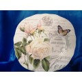Italian Nostalgie Dore Papis Design Flower Plate
