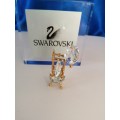 Swarovski Crystal Memories Moments Spinning Wheel Gold Plated