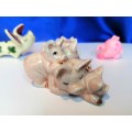 Group of 4 various Pigs  #