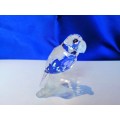 SWAROVSKI CRYSTAL PARROT UP IN TREES RARE BOXED RET`D #