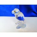 SWAROVSKI CRYSTAL PARROT UP IN TREES RARE BOXED RET`D #