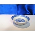 Small Chinese blue and white dish #